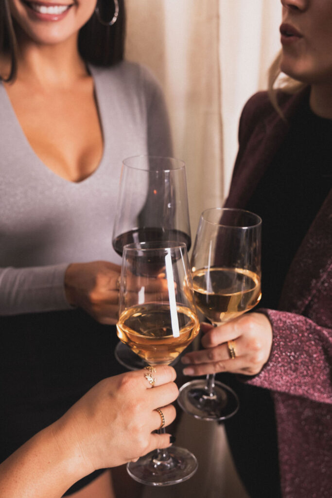 austin wine tasting and networking at corporate event